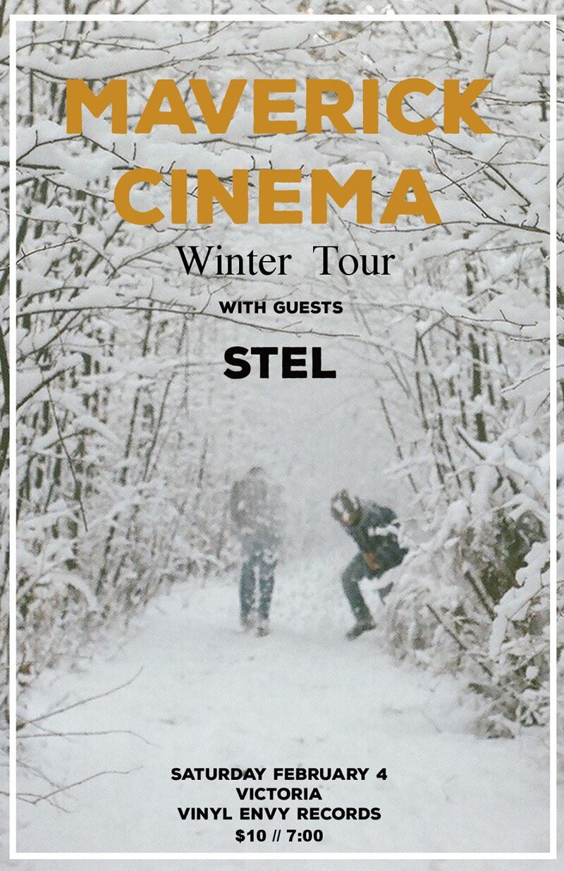Maverick Cinema, Stel @ Vinyl Envy Feb 4 2017 - Jun 10th @ Vinyl Envy