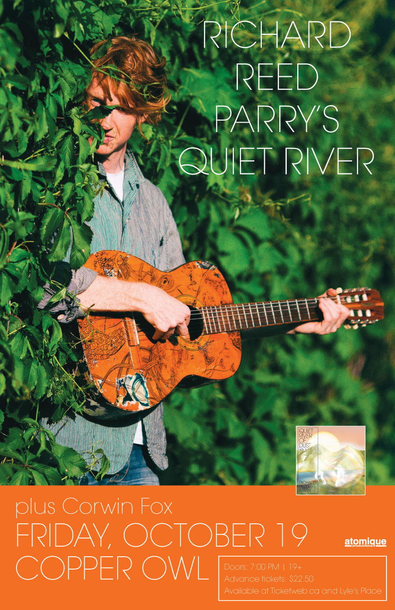 Richard Reed Parry, Corwin Fox @ Copper Owl Oct 19 2018 - May 6th @ Copper Owl