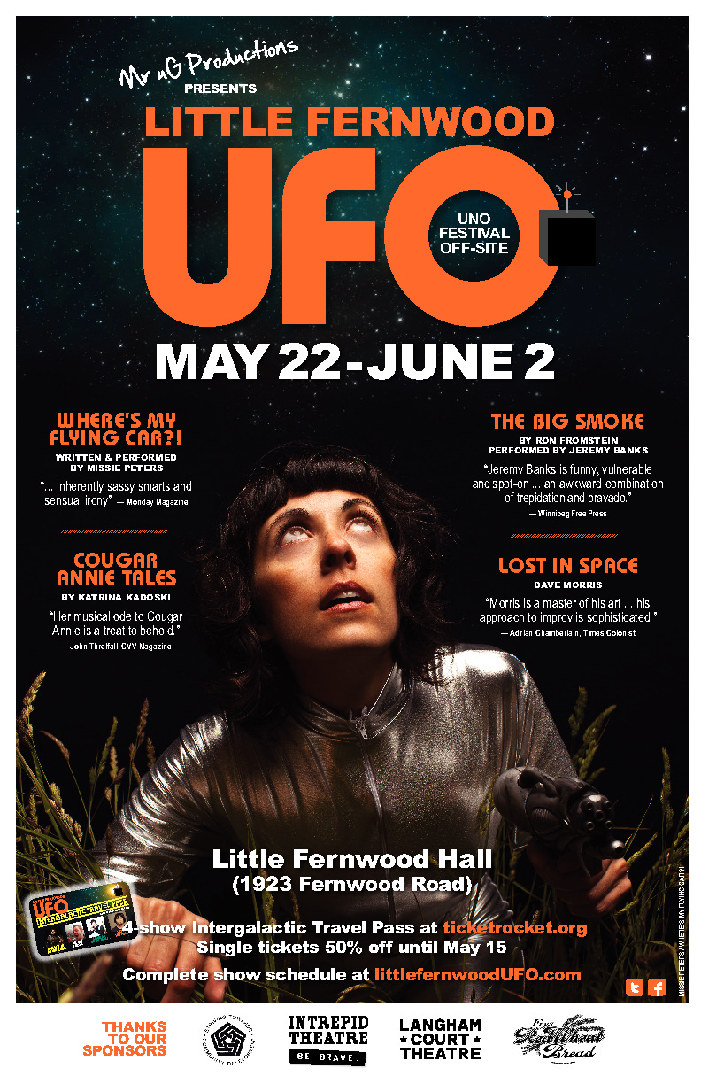 Little Fernwood UFO (Uno Festival Offsite) @ Paul Phillips Hall (Little Fernwood) May 22 2013 - Jun 5th @ Paul Phillips Hall (Little Fernwood)
