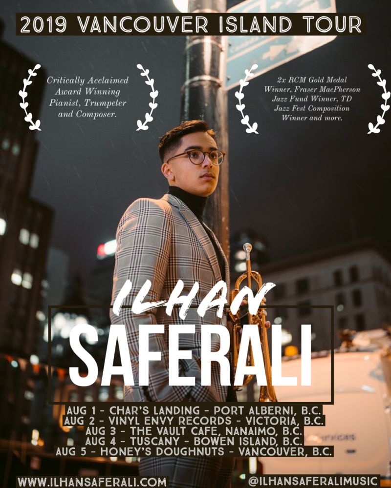 An Evening of Live Jazz: Ilhan Saferali Quartet @ Vinyl Envy Aug 2 2019 - Jun 6th @ Vinyl Envy