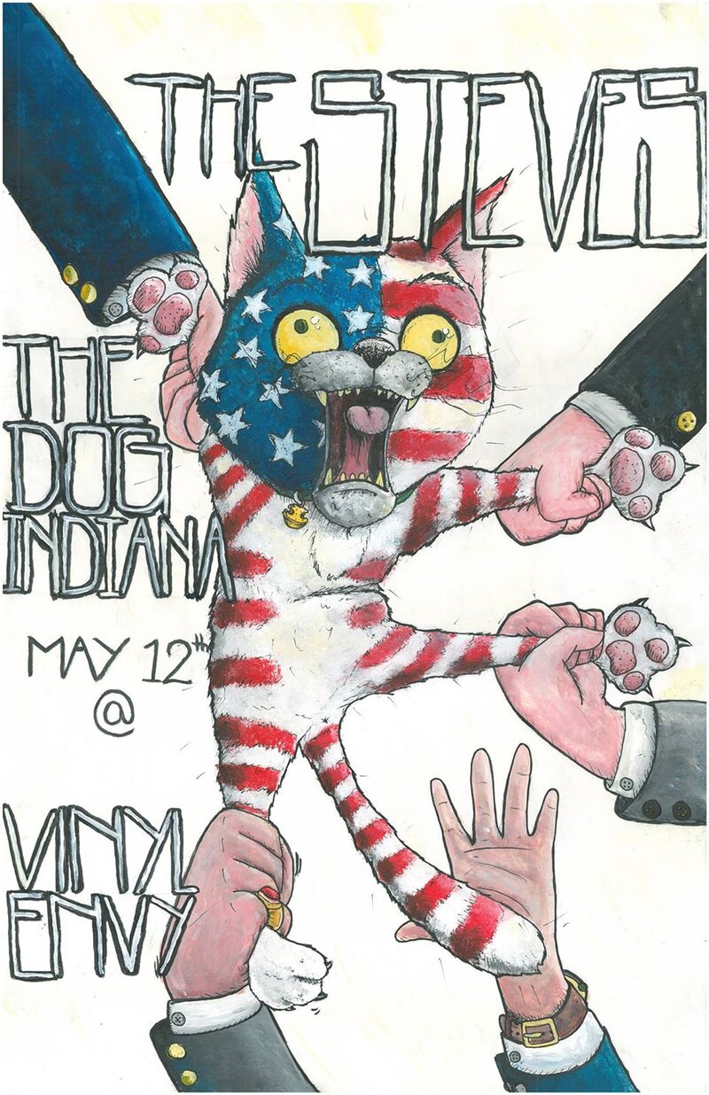 The Steves, The Dog Indiana  @ Vinyl Envy May 12 2017 - Jun 13th @ Vinyl Envy