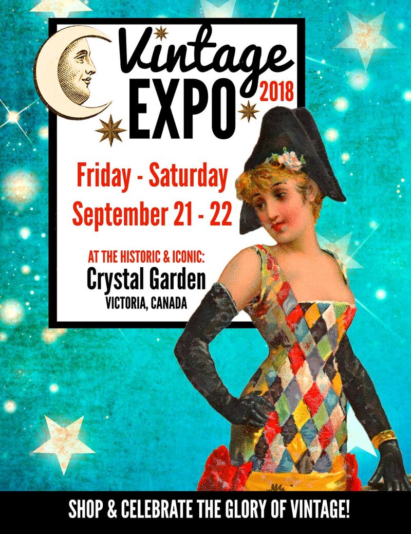 Giant VINTAGE EXPO 2018 @ Crystal Garden Sep 22 2018 - May 7th @ Crystal Garden