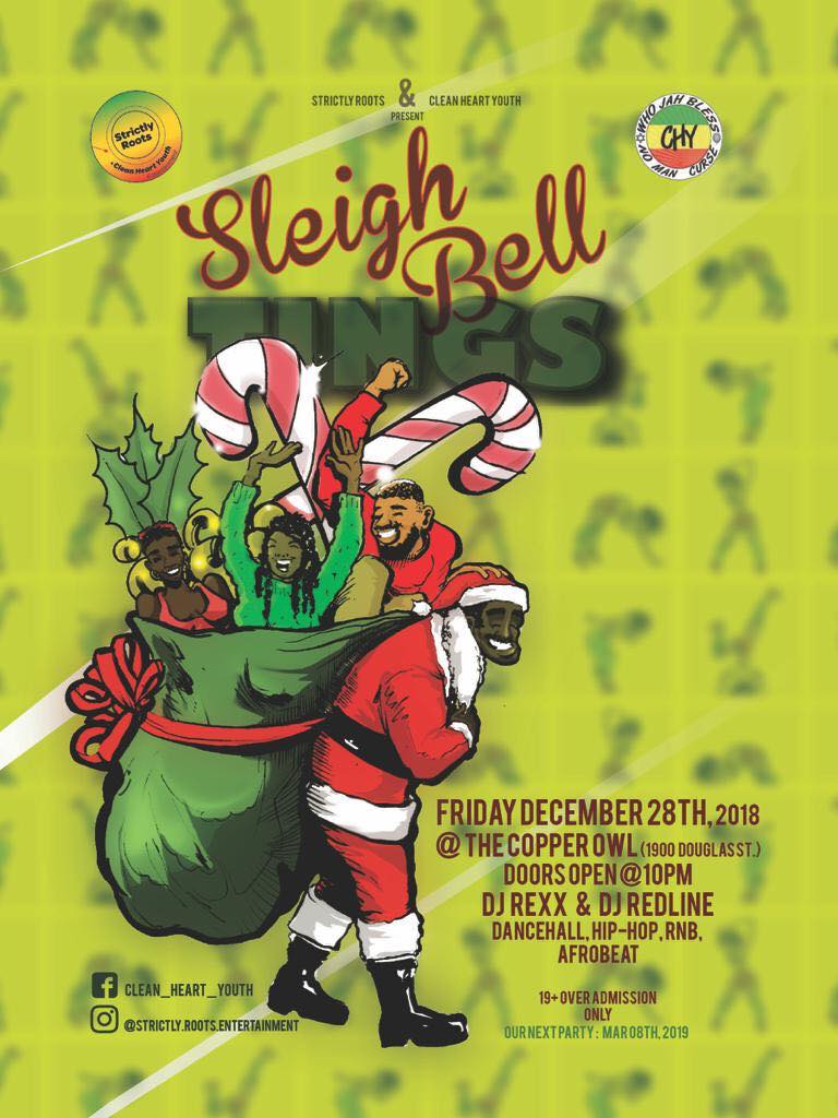 Sleigh Bell Tings: DJ Rexx, DJ Redline @ Copper Owl Dec 28 2018 - Jun 9th @ Copper Owl