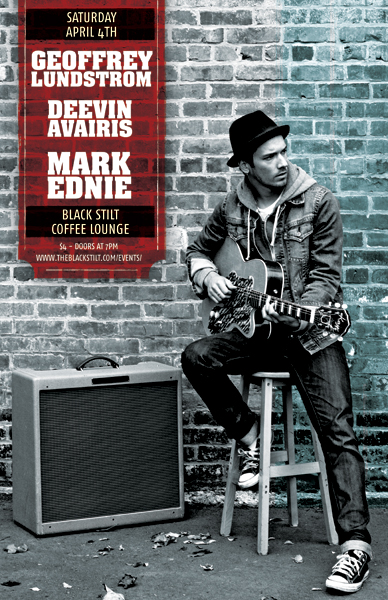 Geoffrey Lundstrom, Deevin Avairis, Mark Ednie @ Black Stilt Coffee House Apr 3 2010 - May 13th @ Black Stilt Coffee House