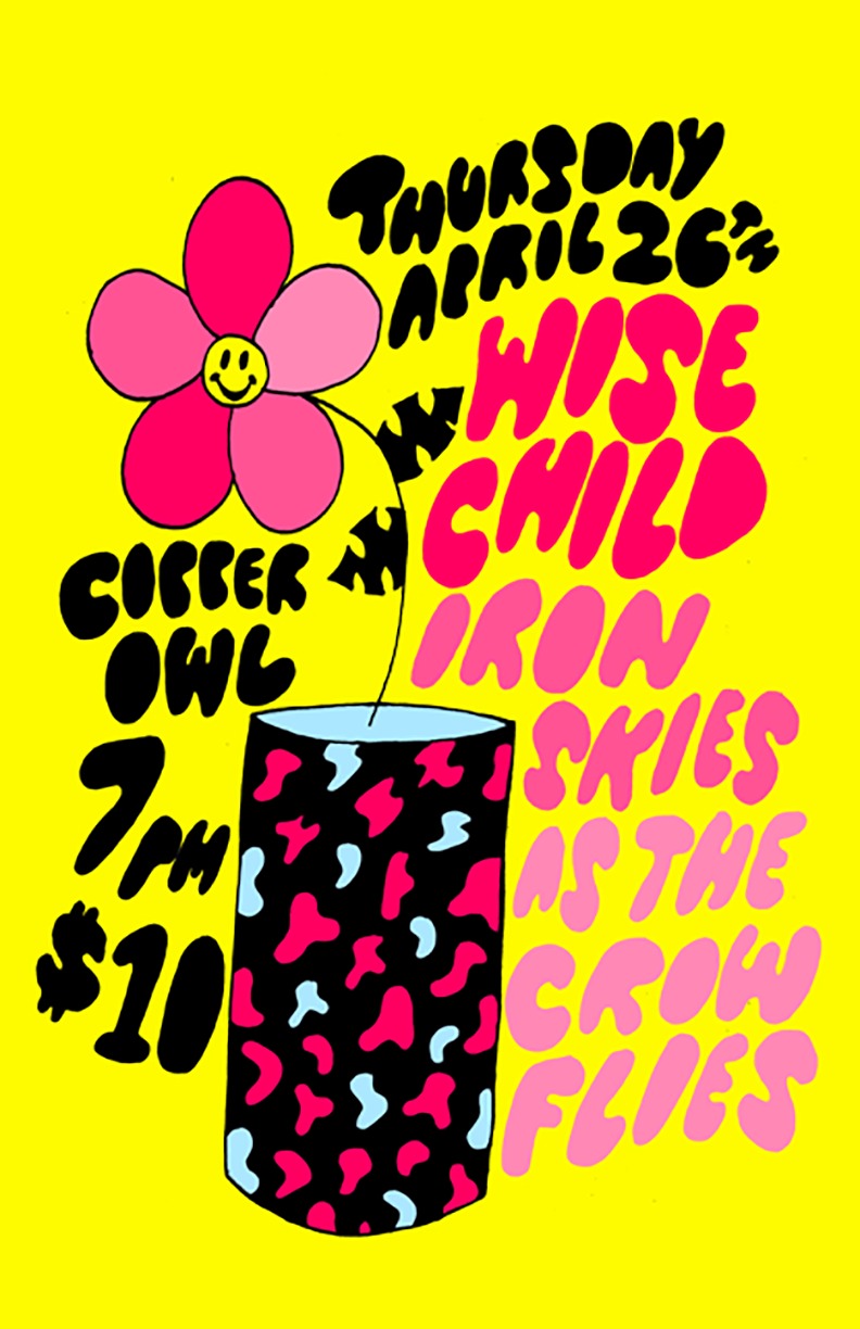 .: Iron Skies, Wise Child, As The Crow Flies @ Copper Owl Apr 26 2018 - May 7th @ Copper Owl