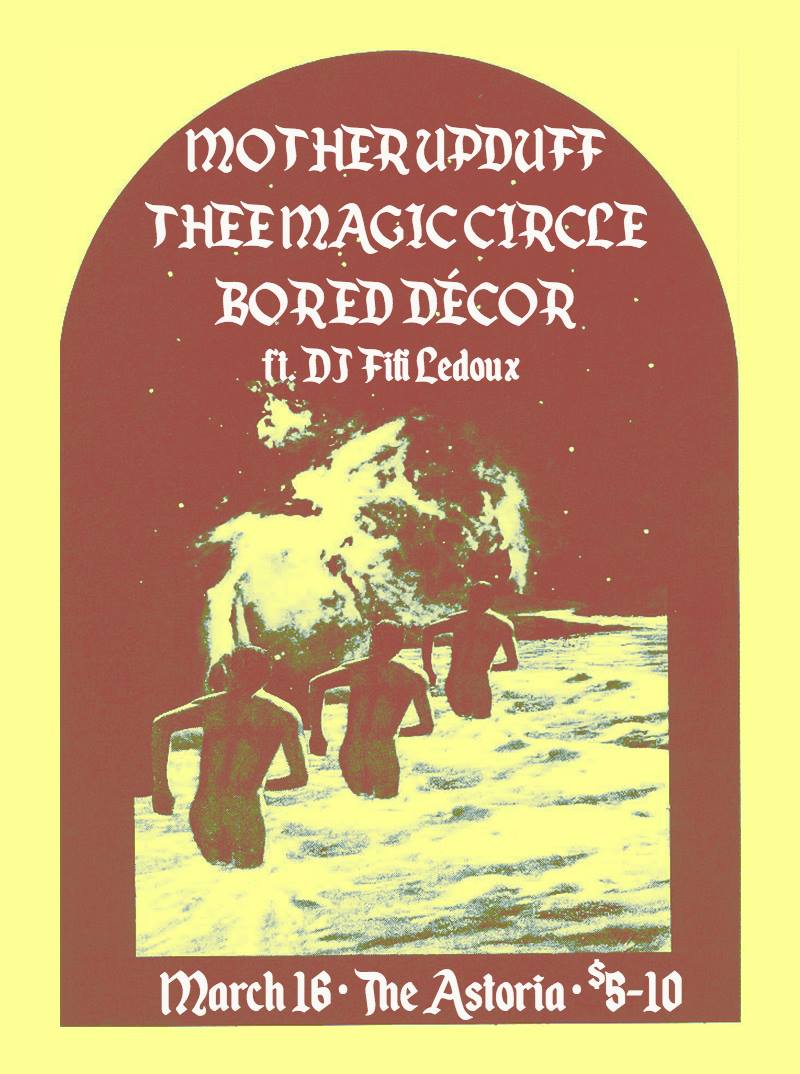 Biff Bang Pow! 60s Dance Party: Thee Magic Circle , Bored D&eacute;cor, Mother Upduff @ The Astoria Mar 16 2017 - Jun 5th @ The Astoria