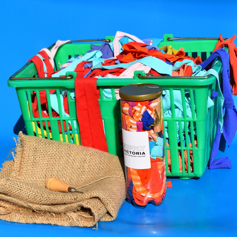 Rag Rughooking (ages 16+) - Creative Reuse Craft Workshop @ Royal Athletic Park Sep 19 2020 - May 6th @ Royal Athletic Park