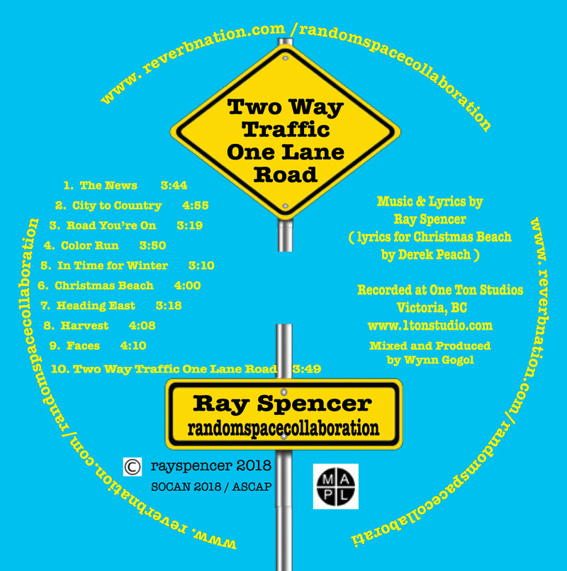 Two Way Traffic One Lane Road CD Party: Ray Spencer, Daniel Cook, Mike Regimbal, Ray Mohr, Heather Read, Tracy Summers , Freddie Brown @ Hillside Coffee and Tea Sep 21 2018 - May 1st @ Hillside Coffee and Tea
