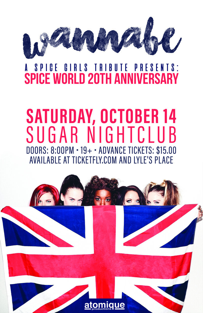 Wannabe: The Spice Girls Tribute Band, Plus Guests @ Capital Ballroom - Oct 14, 2017