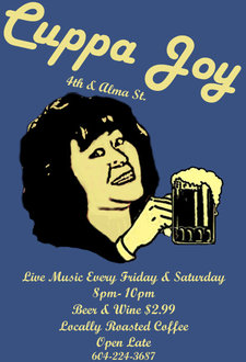 Alyssa Baker,  Riley Cambon (Special Guest) @ Cuppa Joy Jul 5 2013 - May 9th @ Cuppa Joy