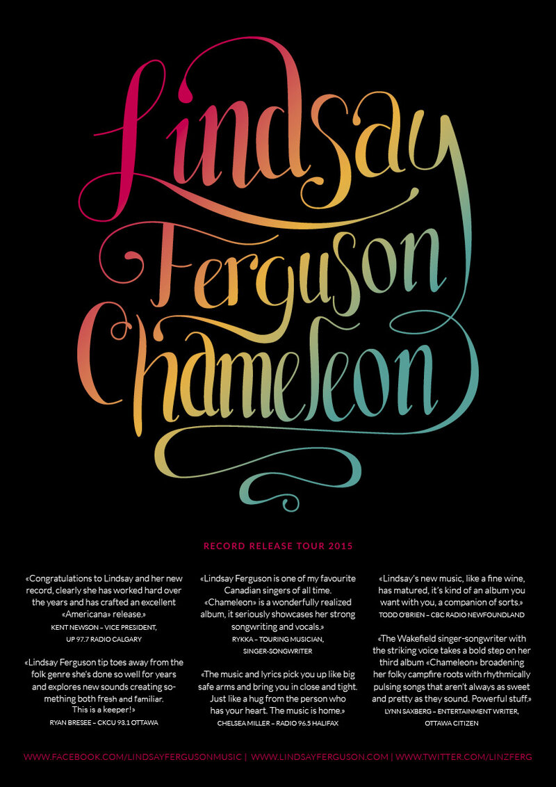 "Chameleon" Record Release: Lindsay Ferguson  @ The Solstice Cafe & Lounge Jun 11 2015 - May 6th @ The Solstice Cafe & Lounge