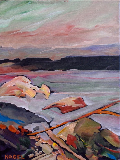 Marie Nagel - Elemental Landscapes: Marie Nagel, Donna Ion @ Eclectic Gallery Aug 2 2016 - May 5th @ Eclectic Gallery