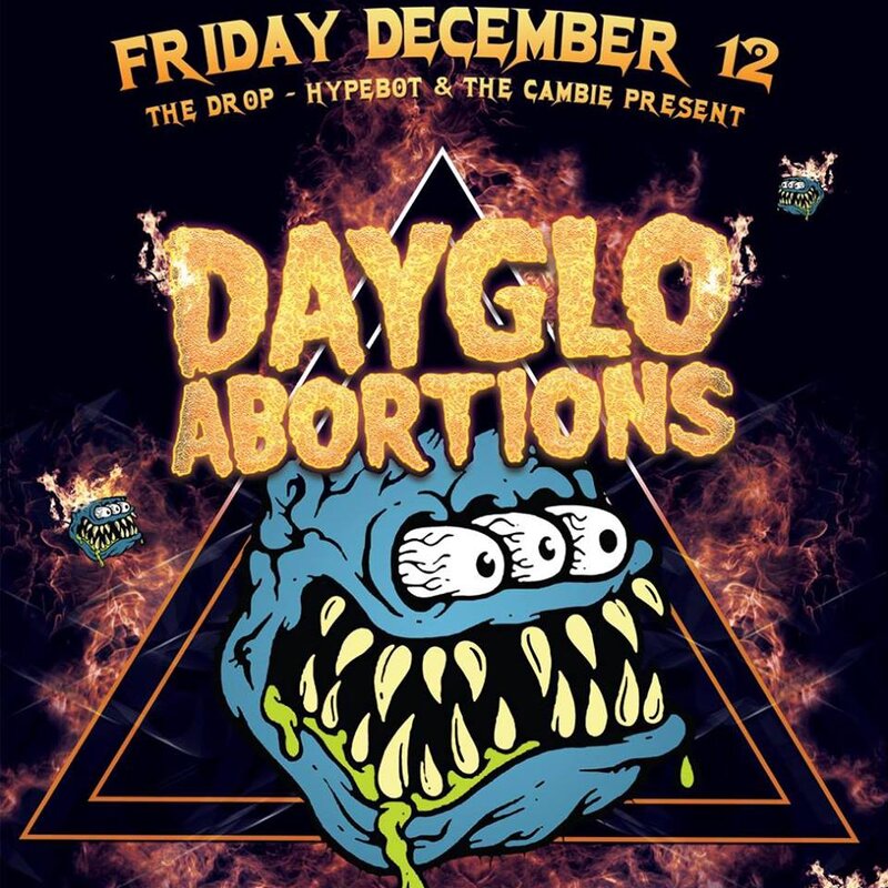 Punk Rock At The Cambie: Dayglo Abortions, Street Sweeper, Danny Kilshaw, THE DRUNKEN IDIOTS @ The Cambie at the  Esquimalt Inn Dec 12 2014 - May 5th @ The Cambie at the  Esquimalt Inn