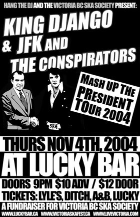 Jfk & The Conspirators, King Django, Zsolt Sándor @ Lucky Bar - Nov 04, 2004
