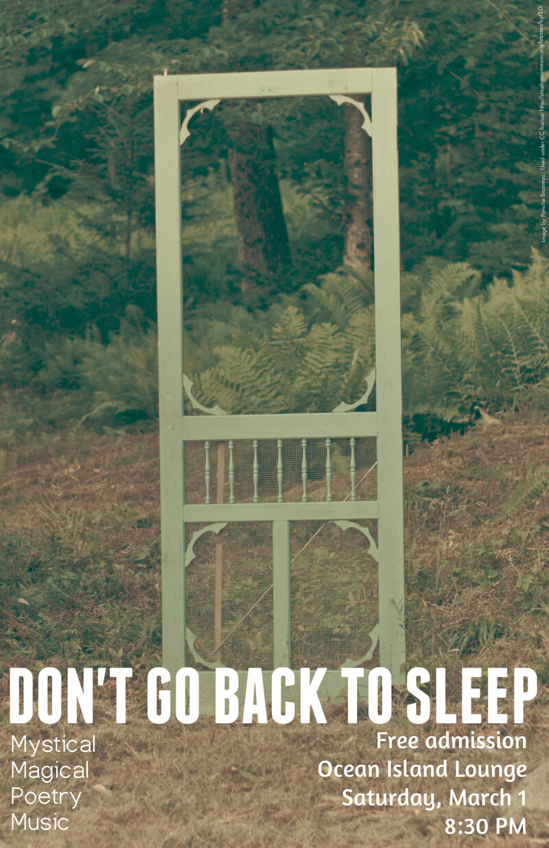 Local, Live, Creative Music this Saturday night!: Don't Go Back To Sleep @ Ocean Island Lounge Mar 1 2014 - Apr 30th @ Ocean Island Lounge