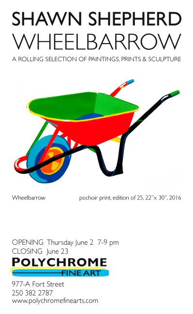 Shawn Shepherd WheelBarrow @ Shawn Shepherd Jun 2 2016 - May 5th @ Shawn Shepherd