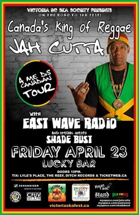 On the Road to Ska Fest 2010: Jah Cutta and The Determination Band, East Wave Radio, Shade Bust @ Lucky Bar Apr 23 2010 - May 6th @ Lucky Bar