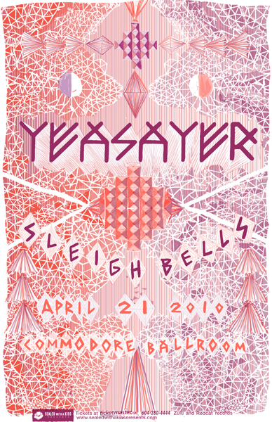Yeasayer, Sleigh Bells @ The Commodore Ballroom Apr 21 2010 - May 7th @ The Commodore Ballroom