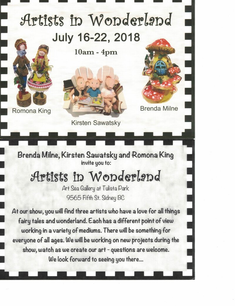 Artists in Wonderland @ ArtSea Gallery Jul 16 2018 - Jun 10th @ ArtSea Gallery