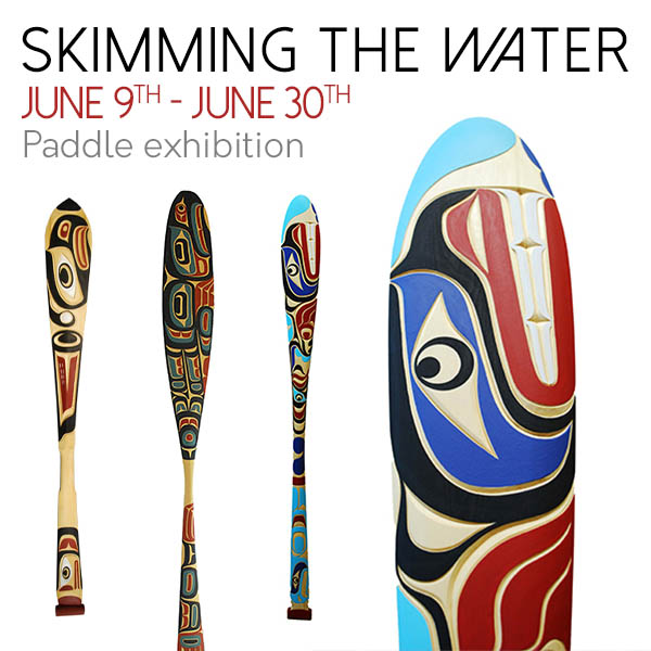 Skimming the Water: paddle exhibition: lessLIE, Dylan Thomas, KC Hall, Trevor Angus, Trevor Hunt, Jason Hunt, Joslynn Williams, Stephen Hunt @ Mark Loria Gallery Jun 9 2018 - May 6th @ Mark Loria Gallery