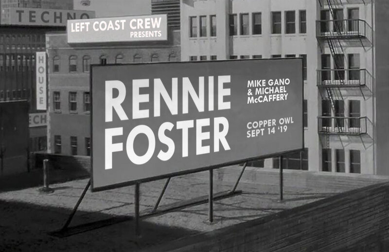 RENNIE FOSTER , Gano, Mccaffery @ Copper Owl Sep 14 2019 - Jun 8th @ Copper Owl