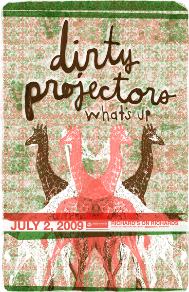 Dirty Projectors, What's Up @ Richard's On Richards Jul 2 2009 - May 6th @ Richard's On Richards