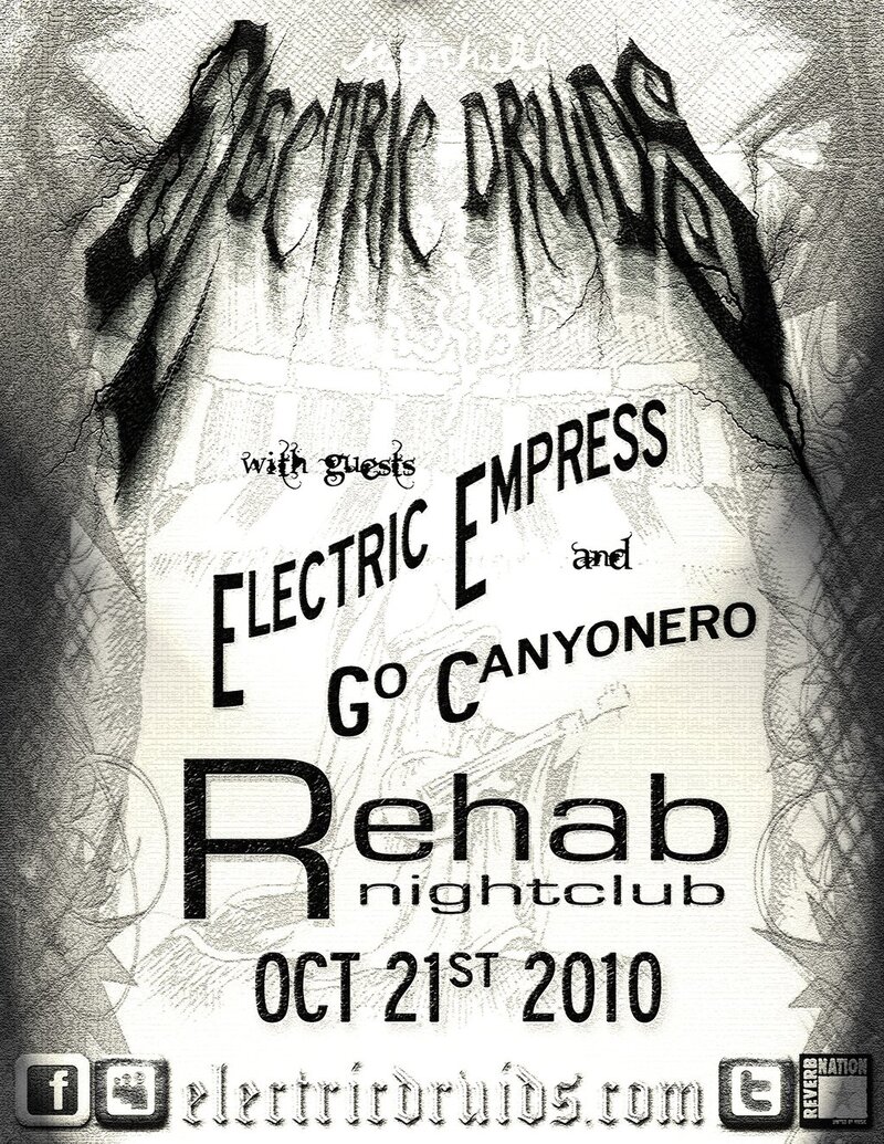 IMPULSE:: Electric Druids, Electric Empress, Go Canyonero @ REHAB NIGHTCLUB Oct 21 2010 - Apr 30th @ REHAB NIGHTCLUB