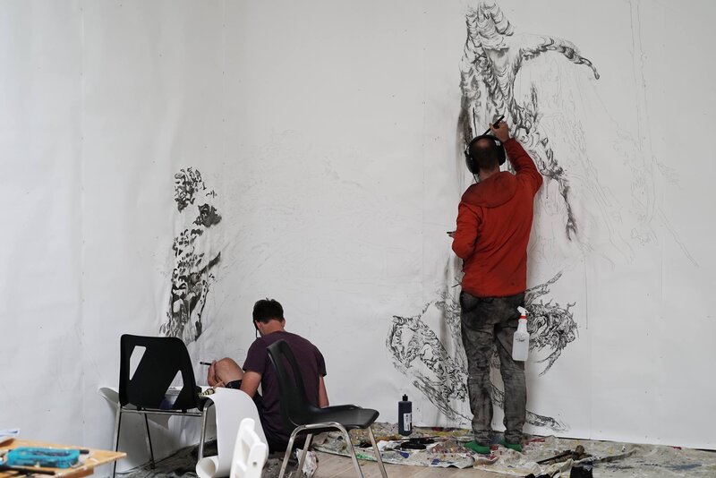 Artist Talk with Jim Holyoak and Matt Shane: Matt Shane, Jim Holyoak @ Open Space Aug 12 2017 - Jun 16th @ Open Space