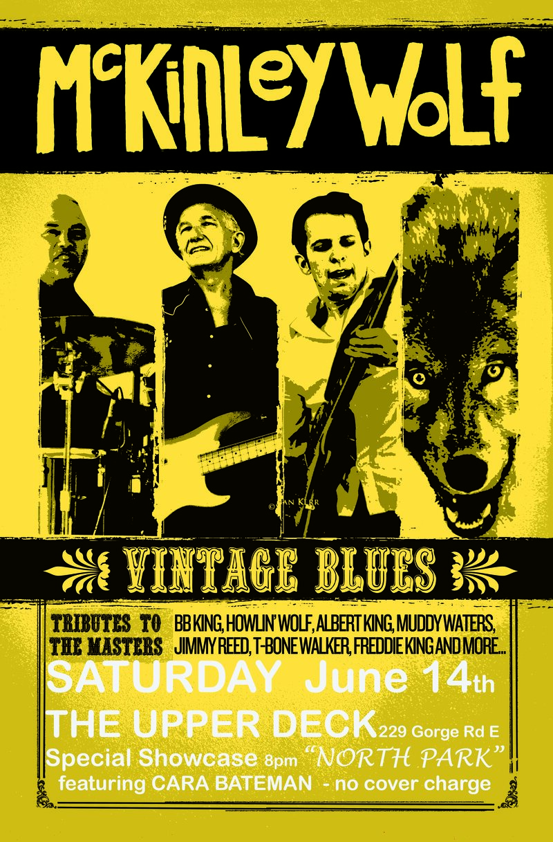 McKinley Wolf @ Upper Deck (in the Gorge Travelodge) Jun 14 2014 - May 6th @ Upper Deck (in the Gorge Travelodge)