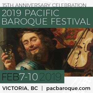 Victoria Children's Choir, Pacific Baroque festival Ensemble. @ Alix Goolden Performance Hall Feb 9 2019 - May 6th @ Alix Goolden Performance Hall