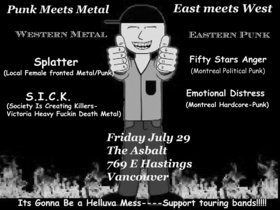Splatter, S.I.C.K., Fifty Stars Anger, Emotional Distress @ The Astoria  Jul 29 2005 - May 7th @ The Astoria 