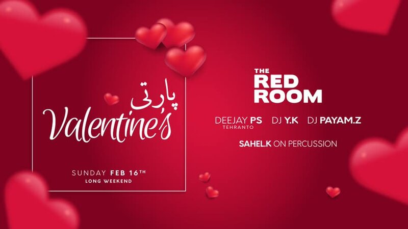 Valentines Long weekend Party - SOLD OUT! @ The Red Room Feb 16 2020 - Jun 8th @ The Red Room