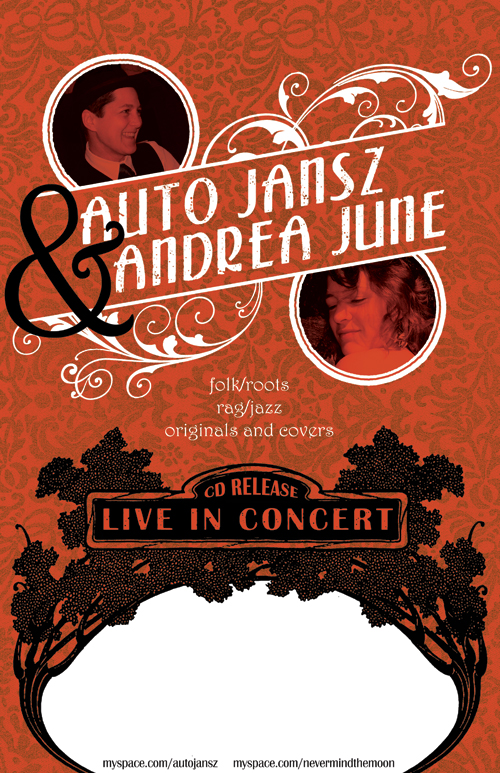 AUTO JANSZ & ANDREA JUNE: ROOTS/FOLK, JAZZ/BLUES, ORIGINALS AND COVERS: Andrea June, Auto Jansz @ Caffe Fantastico  Oct 21 2010 - May 6th @ Caffe Fantastico 