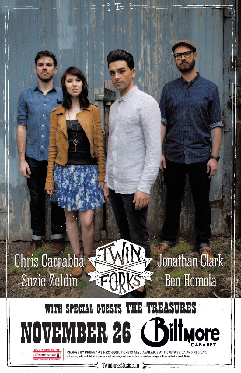 Twin Forks @ The Biltmore Cabaret - Nov 26, 2013