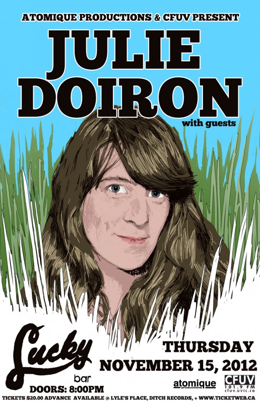 Julie Doiron, Northcote @ Lucky Bar Nov 15 2012 - May 7th @ Lucky Bar