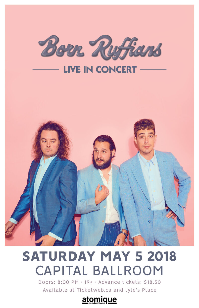 Born Ruffians, Little Junior @ Capital Ballroom May 5 2018 - May 6th @ Capital Ballroom