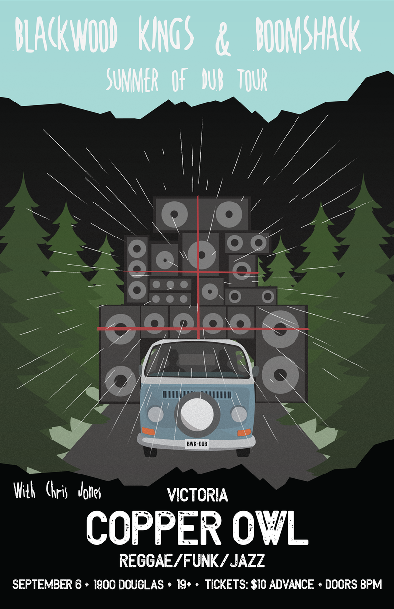 Blackwood Kings, Boomshack, chris jones @ Copper Owl Sep 6 2018 - May 6th @ Copper Owl