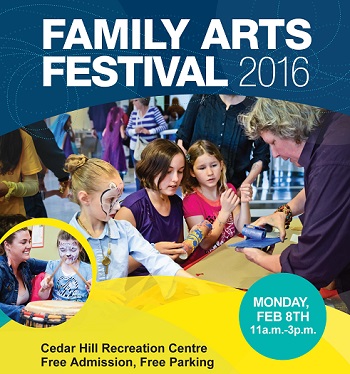 Family Arts Festival 2016 @ The Arts Centre at Cedar Hill  Feb 8 2016 - Jun 10th @ The Arts Centre at Cedar Hill 