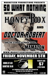 sowhatnothing, Honeybox, Doctor Robert @ Studio  54 Dec 31 1969 - May 6th @ Studio  54