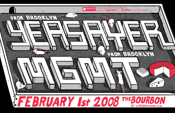 Yeasayer / MGMT, Yeasayer, MGMT @ The Bourbon Dec 31 1969 - May 7th @ The Bourbon