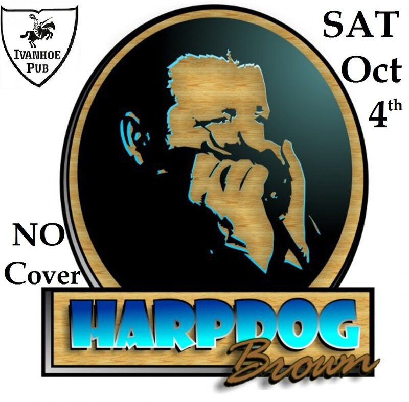 The Blues returns: Harpdog Brown Band @ Ivanhoe Pub Oct 4 2014 - May 13th @ Ivanhoe Pub