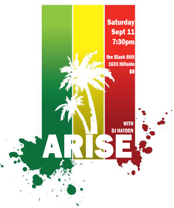 DJ Hayden, ARISE @ Black Stilt Coffee House Sep 11 2010 - May 13th @ Black Stilt Coffee House