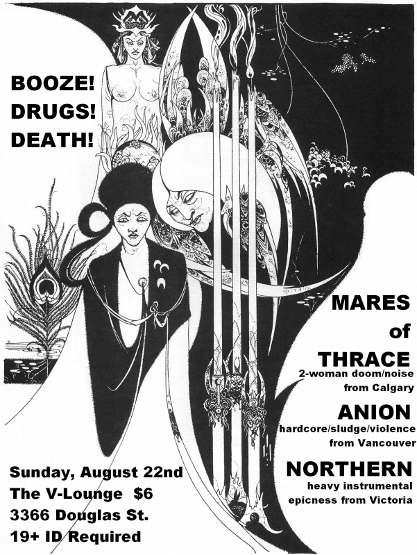 Mares of Thrace, Anion, Northern - Victoria @ V-lounge Aug 22 2010 - May 6th @ V-lounge