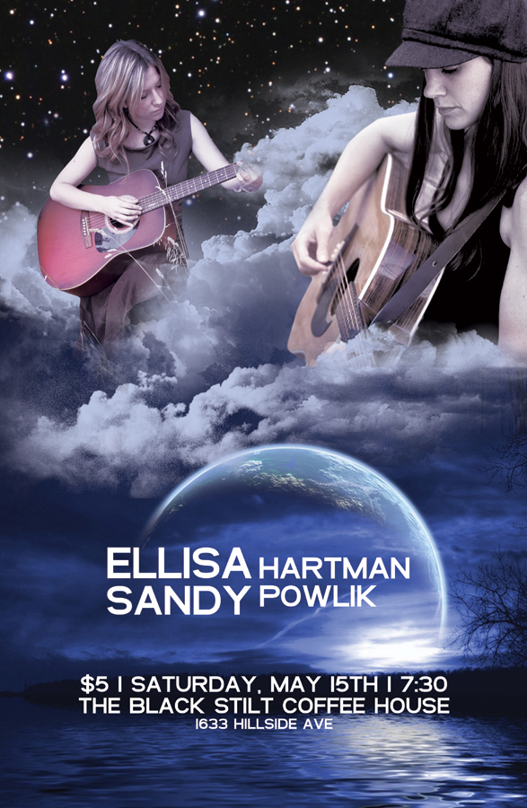 Ellisa Hartman, sandy powlik @ Black Stilt Coffee House May 15 2010 - May 13th @ Black Stilt Coffee House