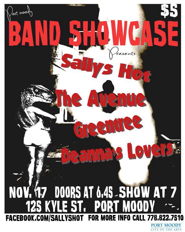 GreenTree, Sally's Hot, The Avenue, Deanna's Lovers @ Kyle Centre - Nov 17, 2012