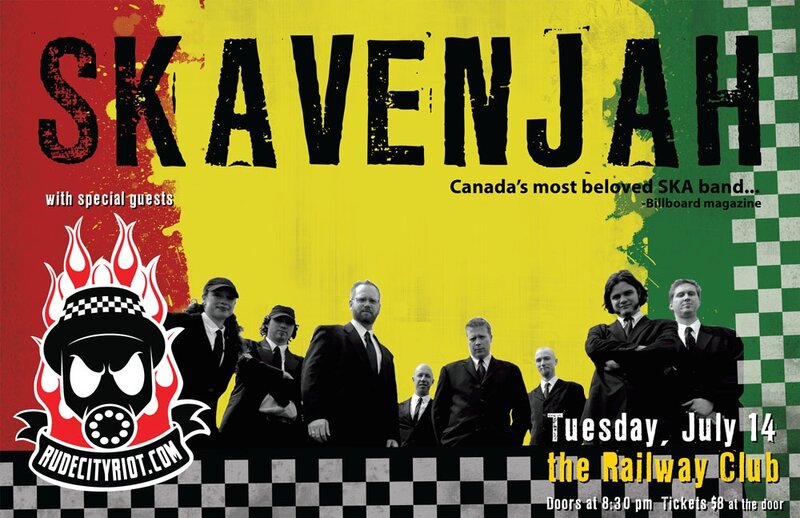 Skavenjah & Rude City Riot Play the Railway Club: Skavenjah, Rude City Riot @ Railway Club Jul 14 2009 - May 9th @ Railway Club