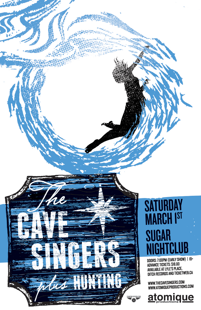 The Cave Singers, Hunting @ Capital Ballroom Mar 1 2014 - May 6th @ Capital Ballroom