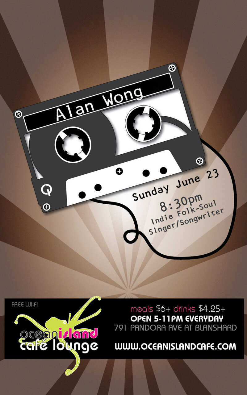 Alan Wong @ Ocean Island Lounge Jun 23 2013 - Jun 9th @ Ocean Island Lounge