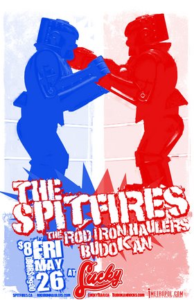 The Spitfires, Rod Iron Haulers, Bodokan @ Lucky Bar May 26 2006 - May 5th @ Lucky Bar