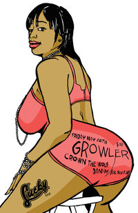Growler, Crown the Wolf, Danny Kilshaw @ Lucky Bar May 28 2010 - May 9th @ Lucky Bar